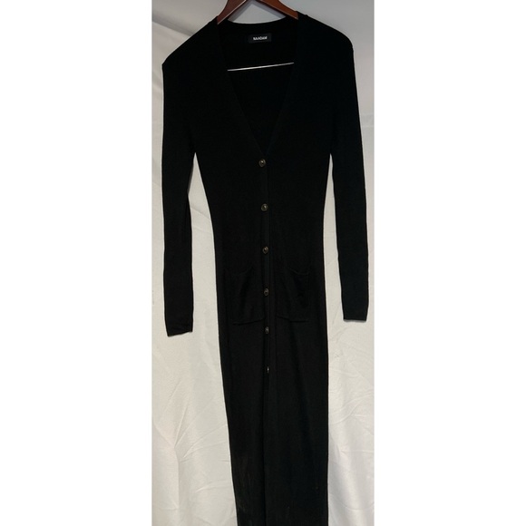 Naadam cardigan Black Button-Up - Picture 1 of 4